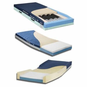 MATTRESS, SOLUTION OPEN FLAME BARRIER HEEL TAPER 8