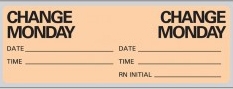 LABEL, MONDAY IV SET CHANGE (500/RL)