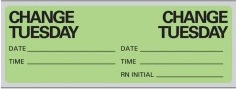 LABEL, IV SET CHANGE TUESDAY (500/RL)