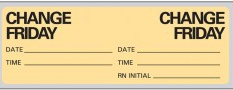 LABEL, IV SET CHANGE FRIDAY (500/RL)