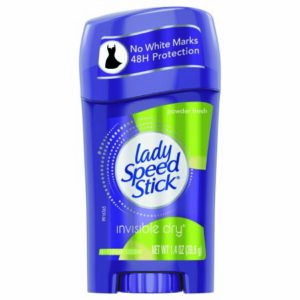 DEODORANT, POWDER LADY SPEED STICK 1.4OZ (12/CS)