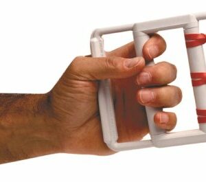 EXERCISER, HAND 5BANDS RED