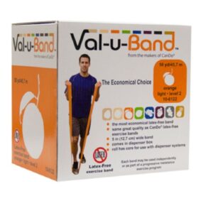 BAND, EXERCISE VAL-U LF LVL2/7ORG 1"X50YD