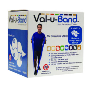 BAND, EXERCISE VAL-U LF LVL4/7BLUBERRY 1"X50YD