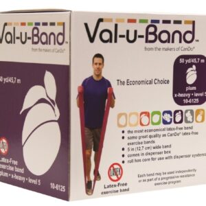 BAND, EXERCISE VAL-U LF LVL5/7PLUM 1"X50YD
