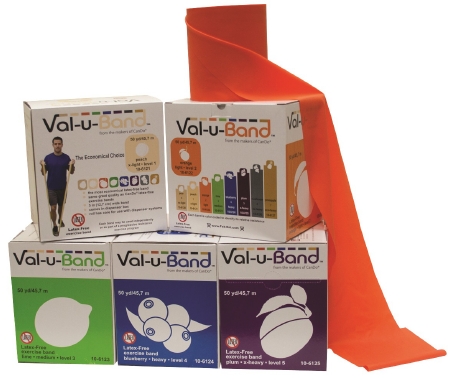 BAND SET, EXERCISE VAL-U LF 5RESIST 1"X50YD