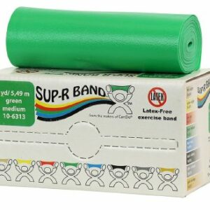 BAND, EXERCISER SUP-R LF LT RED 1"X6YD