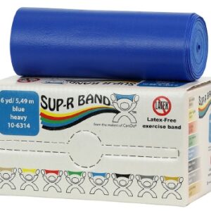 BAND, EXERCISER SUP-R LF HVY BLU 1"X6YD