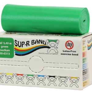 BAND, EXERCISER SUP-R LF XHVY BLK 1"X6YD