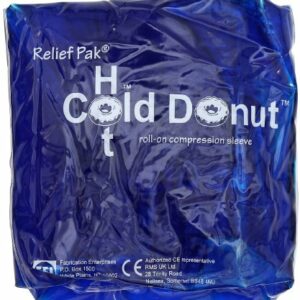 HOT/COLD PACK, RELIEF PK DONUTW/COMPRS SLV SM 4-10"
