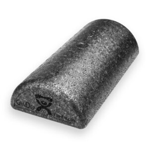 ROLLER, FM CANDO BLK COMP HALFRND 6"X12"