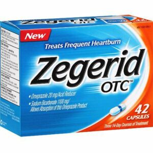 ZEGERID, CAP 20MG-1.1GM (42/BX)