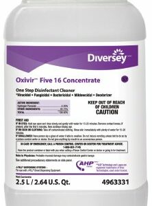 CLEANER, HRD SURF DISINFECT OXIVIR CONC 2.5L (2/CS