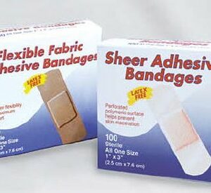 BANDAGE, ADH FLEX ECONOMY 1" (100/BX 36BX/CS)
