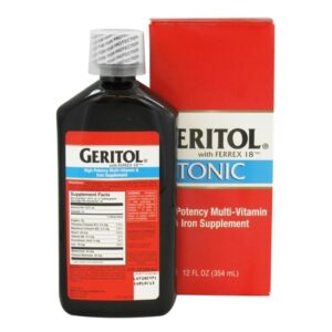 GERITOL, LIQ 2.5-18-15MG 12OZ