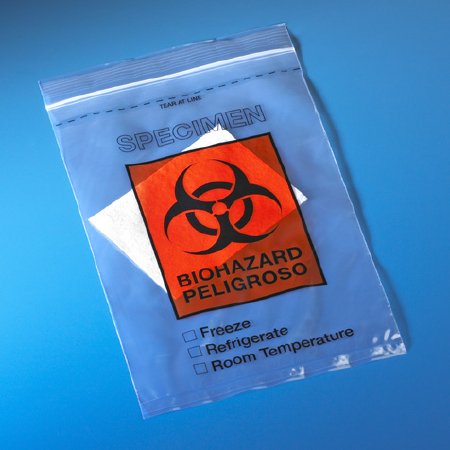 BAG, SPECIMEN TRANSPORT 6"X9" W/ABSRB PAD (500/CS)