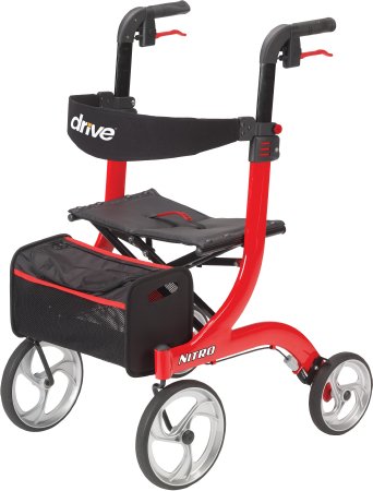 WALKER, ROLLATOR NITRO ALUM 10
