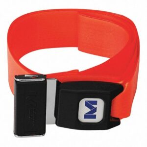 STRAP, STRETCHER 2PC POLY PUSHBUTTON BUCKLE 5'