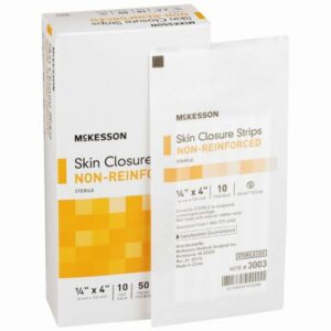 CLOSURE, SKIN FLEX LF TAN 1/4X4"(10/PK 50PK/BX 4BX