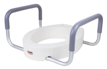 RISER, TOILET SEAT W/ARMS (2/CS)