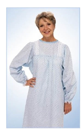 GOWN, TIE BCK GEOMETRI C ADLT