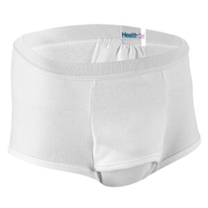 BRIEF, INCONTINENCE HEALHDRI REUSE MEN HVY LG