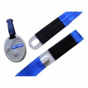 SEATBELT, SFTY VELCRO W/ALARM MED DS