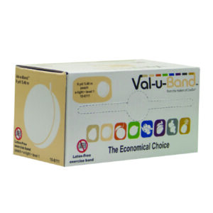 BAND, EXERCISE CANDO VAL-U-BAND PEACH 6YDS