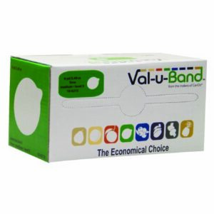 BAND, EXERCISE CANDO VAL-U-BAND LIME 6YDS