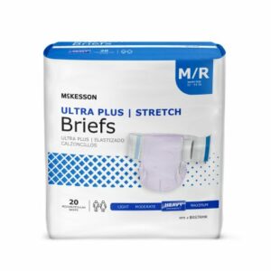 BRIEF, TAB CLSR ULTRA PLUS MED/LG 32-54 (20/BG 4BG/CS)