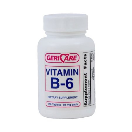 VITAMIN B-6, TAB 50MG (100/BT 12BT/CS)