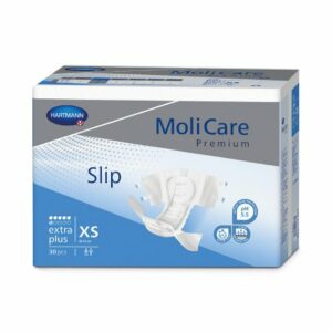 BRIEF, INCONT MOLICARE PREMIUM16"-24" XSM (30/BG 4BG/CS)