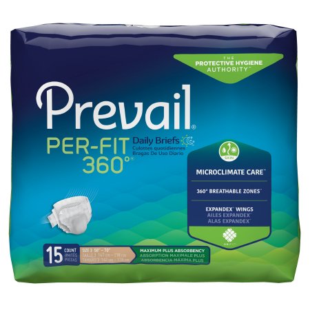 BRIEF, INCONT PREVAIL PER-FIT 360 SZ3 (15/BG 4BG/CS)
