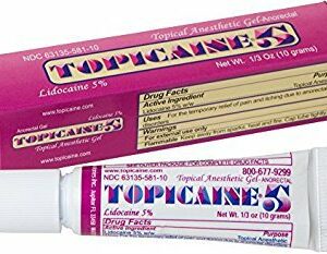 TOPICAINE 5% GEL 10GM TUBE