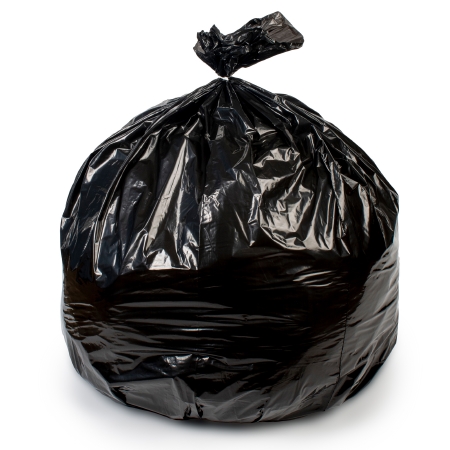 LINER, TRASH 2XHVY BLK 40X46 40-45GL 1.8MIL (100/CS)