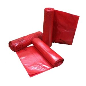 BAG, INF WASTE 24X33 RED (500/CS)