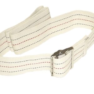 BELT, GAIT W/METAL BUCKLE 60" D/S