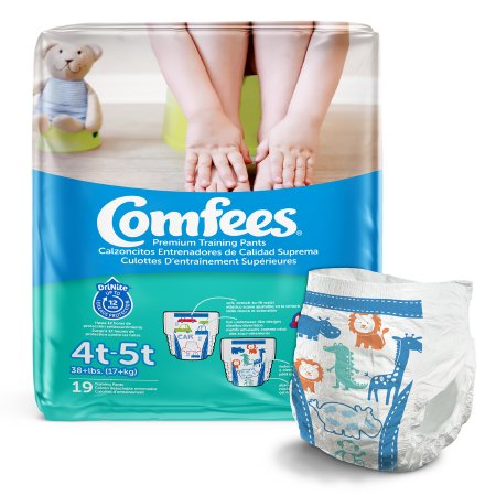 PANTS, TRAINING COMFEES BOYS 4T-5T (19/BG 6BG/CS)