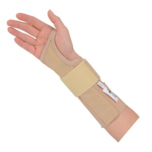 WRIST SPLINT, ALIGNRITE W/STRAP LNG RT MED