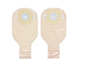 POUCH, OSTOMY REG 3/4" OPN (10/BX)