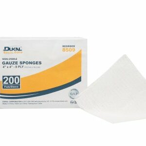 SPONGE, GAUZE 4"X4" 8PLY N/S (20/BG 20BG/CS)