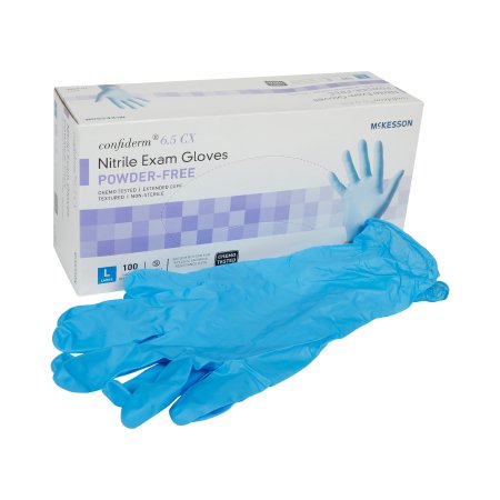 GLOVE, EXAM NTRL LG N/S EXTCF CHEMO 6.5CX (100/BX 10BX/CS)