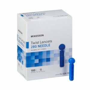 LANCET, TWIST 28G (100/BX 50BX)