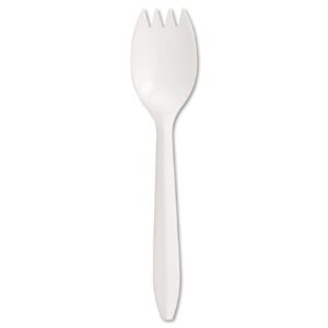 SPORK, PLAS WHT (1000/CS)