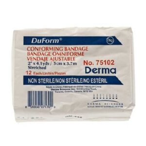 GAUZE, DUFORM SYNTHETIC 2"X4.1YDS (12/SL 8SL/CS)