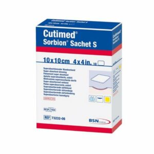 DRESSING, SORBION SACHET 4"X4"(10/BX) ALIQUA