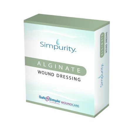 PAD, ALGINATE WOUND DRESSING 2"X2" (10/BX 16BX/CS