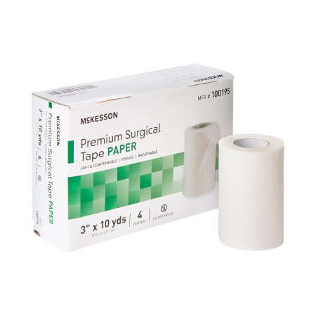 TAPE, PAPER PREM 3"X10YDS (4/BX 10BX/CS)