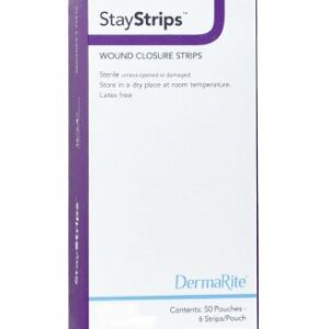 STRIPS, WOUND CLOSURE STAY STRIPS .125"X3" (50/BX