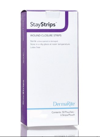 STRIPS, WOUND CLOSURE STAY STRIPS .125"X3" (50/BX